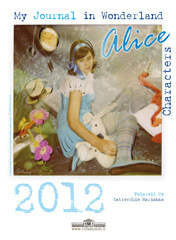 Calendario Villa dei Miti 2012 - Alice in wonderland - Polaroid